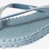 ILSE JACOBSEN Slippers Teenslipper Dames Smoky Blue