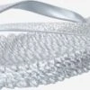 ILSE JACOBSEN Slippers Teenslipper Dames Zilver -Ilse Jacobsen a49e24098b8056a152068bdbaabe9b0f