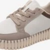 ILSE JACOBSEN Casual Sneakers Sneakers Laag TULIP4092 Dames Chamois / Wit -Ilse Jacobsen a56efbfd21bd585a949ded4a31dbdd70