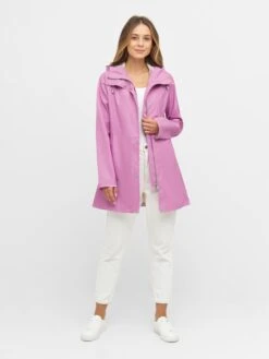 ILSE JACOBSEN Regenmantels Functionele Mantel RAIN87 Dames Pink -Ilse Jacobsen ab5837f131a005781d2638d3254b3965