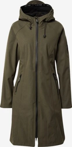 ILSE JACOBSEN Regenmantels Tussenmantel Dames Kaki