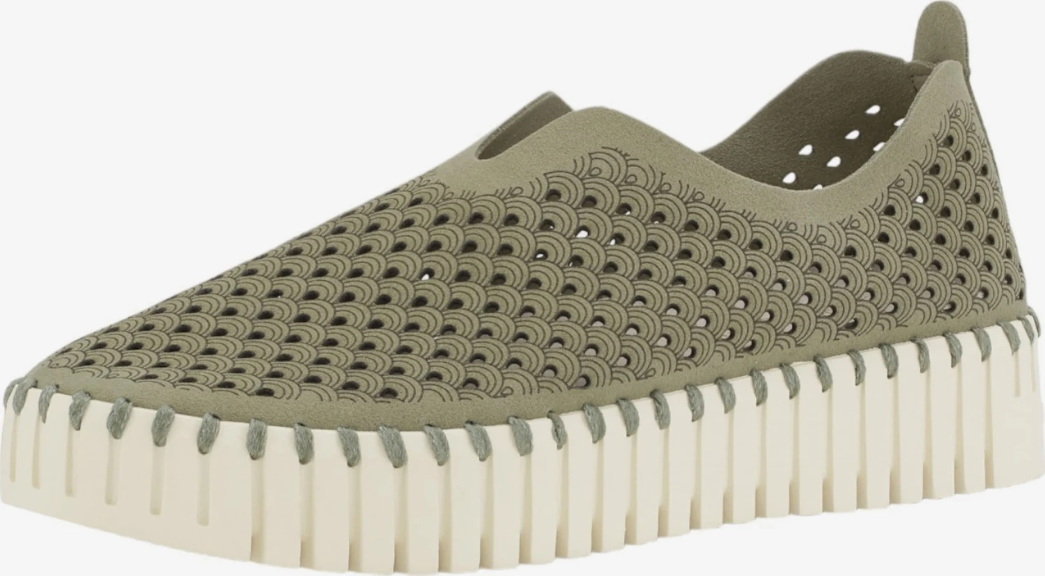 ILSE JACOBSEN Slip-on Sneakers Slip-on TULIP Dames Olijfgroen 3 ILSE JACOBSEN Slip-on Sneakers Slip-on TULIP Dames Olijfgroen