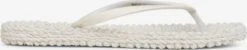 ILSE JACOBSEN Slippers Teenslipper Cheerful01 Dames Crème -Ilse Jacobsen b32ca8a294b21fd9e2bb7db70b063574
