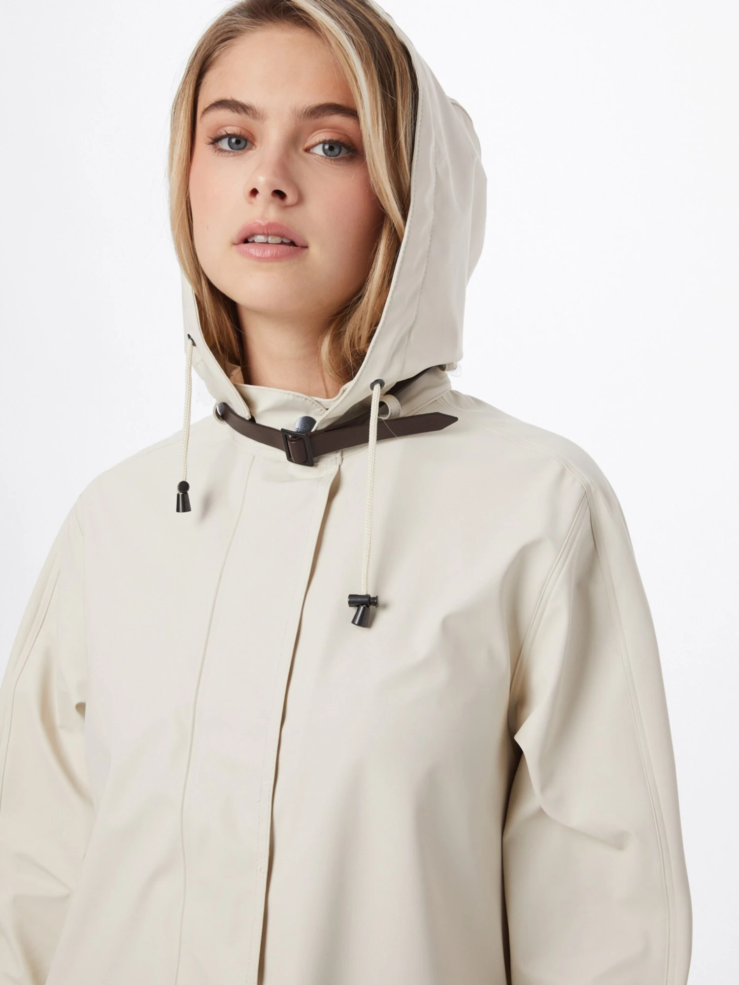 ILSE JACOBSEN Regenmantels Functionele Mantel Dames Crème 4 ILSE JACOBSEN Regenmantels Functionele Mantel Dames Crème - Afbeelding 2