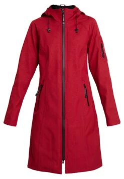 ILSE JACOBSEN Functional Raincoat - Parka - Rhubarb -Ilse Jacobsen c1364fd977e54ba79ab9e04fd4e32fab