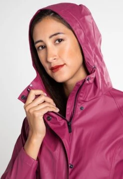 ILSE JACOBSEN Regenjas - Maroon -Ilse Jacobsen c76e9c6651a84753ba415fc238fc8fd0