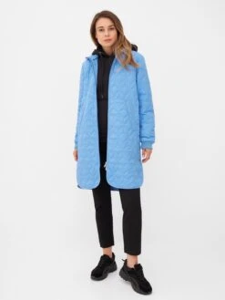 ILSE JACOBSEN Tussenmantels Tussenmantel ART06 Dames Lichtblauw 8 ILSE JACOBSEN Tussenmantels Tussenmantel ART06 Dames Lichtblauw -Ilse Jacobsen c9086901c52486b02188d34bcf489e2b