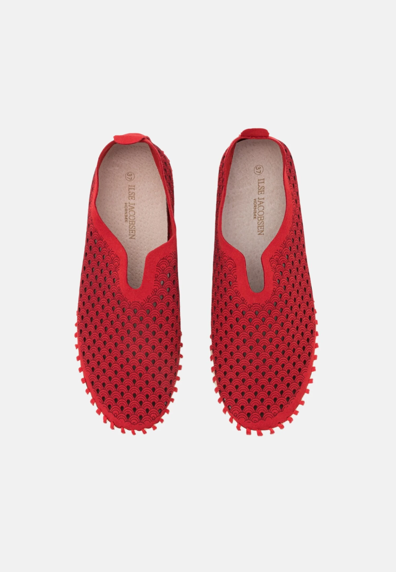 ILSE JACOBSEN Tulip - Instappers - Deep Red 8 ILSE JACOBSEN Tulip - Instappers - Deep Red - Afbeelding 6