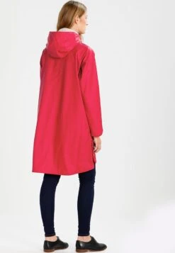 ILSE JACOBSEN Regen Rain - Parka - Deep Red -Ilse Jacobsen c9e9634d5e724e53a26b6bdeb8fce0bc
