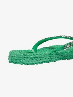 ILSE JACOBSEN Slippers Teenslipper CHEER Dames Groen -Ilse Jacobsen cce4f54d9a5c599d61fa30dbeff94e67