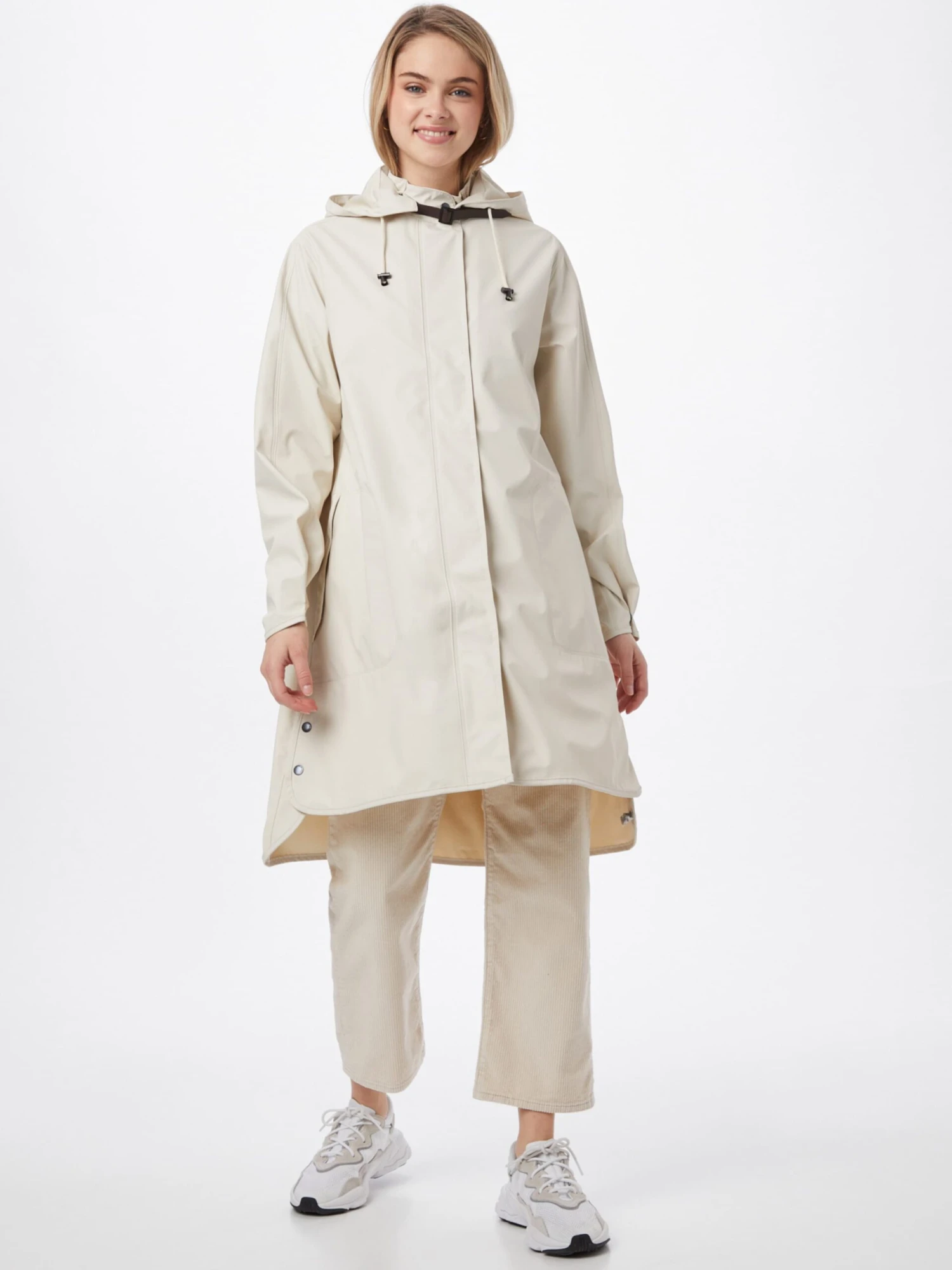 ILSE JACOBSEN Regenmantels Functionele Mantel Dames Crème 6 ILSE JACOBSEN Regenmantels Functionele Mantel Dames Crème - Afbeelding 4