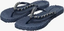ILSE JACOBSEN Slippers Teenslipper Beet Dames Donkerblauw -Ilse Jacobsen cef0a35c79759adbc140a1e7b378156f