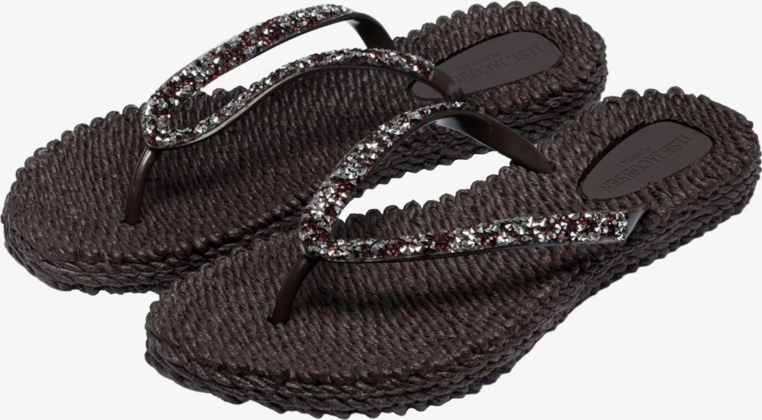 ILSE JACOBSEN Slippers Teenslipper CHEERFUL03G Dames Zwart 5 ILSE JACOBSEN Slippers Teenslipper CHEERFUL03G Dames Zwart - Afbeelding 3