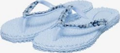 ILSE JACOBSEN Slippers Teenslipper BEET02 Dames Blauw -Ilse Jacobsen d16685021dea2c37a67692c5b2708634
