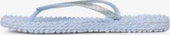 ILSE JACOBSEN Slippers Teenslipper Cheerful01 Dames Blauw