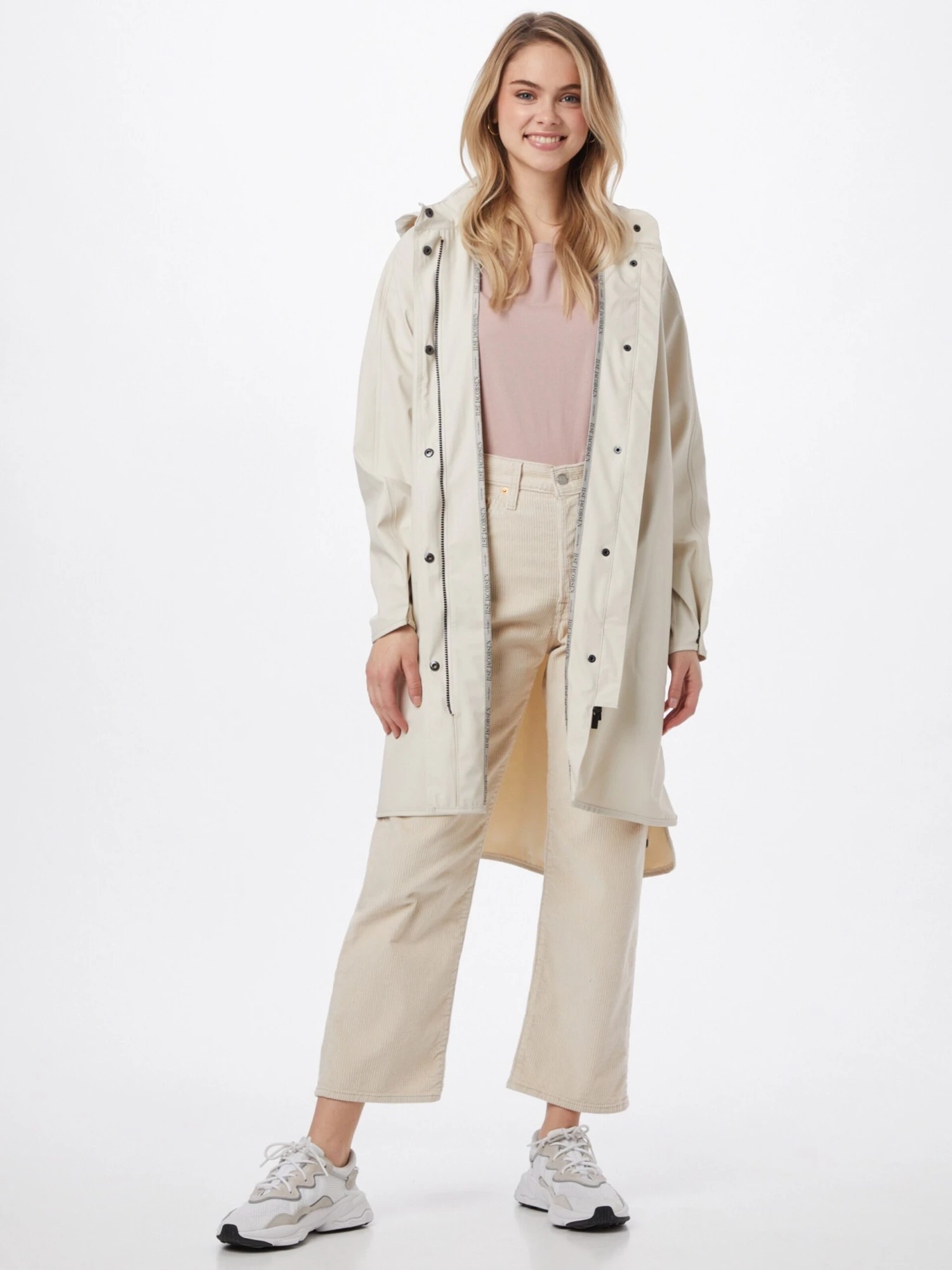 ILSE JACOBSEN Regenmantels Functionele Mantel Dames Crème 8 ILSE JACOBSEN Regenmantels Functionele Mantel Dames Crème - Afbeelding 6