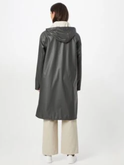 ILSE JACOBSEN Regenmantels Functionele Mantel Dames Donkergrijs -Ilse Jacobsen d7d8f1f702baddc239464fc9d2a3b57a