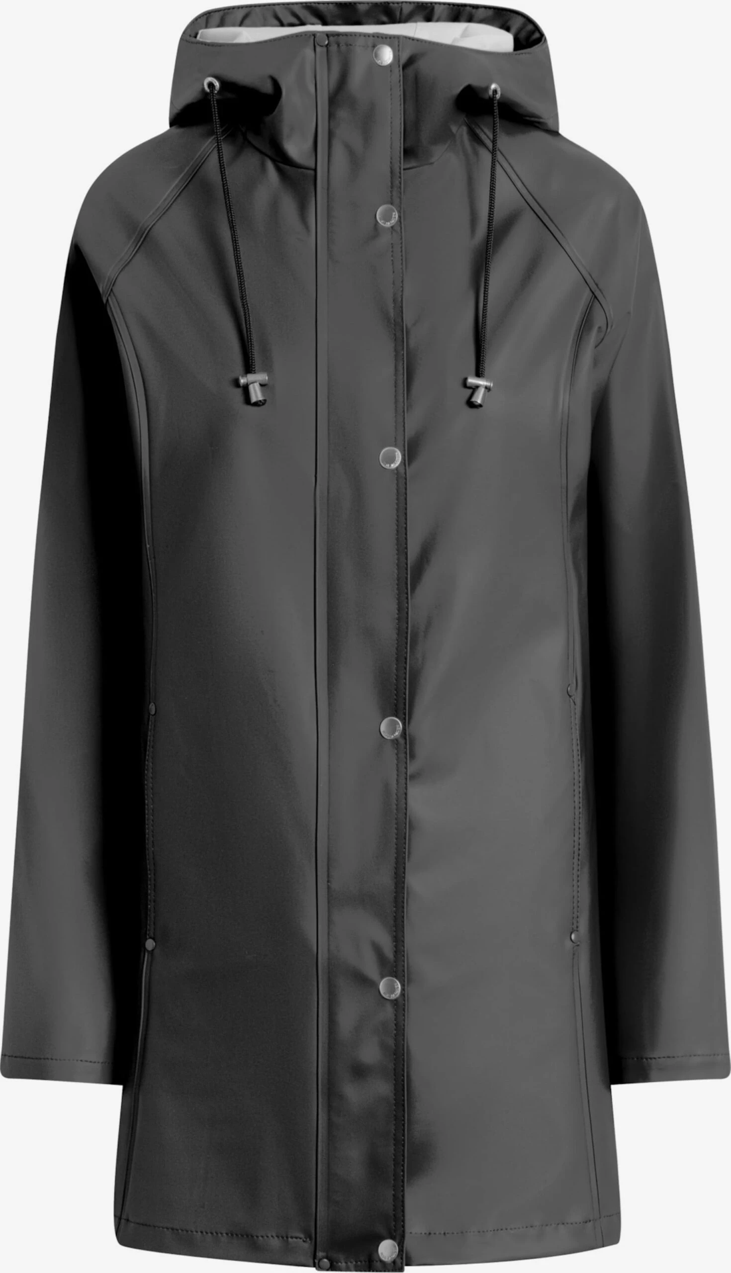 ILSE JACOBSEN Regenmantels Functionele Mantel RAIN87 Dames Donkergrijs 3 ILSE JACOBSEN Regenmantels Functionele Mantel RAIN87 Dames Donkergrijs