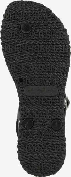 ILSE JACOBSEN Slippers Teenslipper Cheerful Dames Zwart -Ilse Jacobsen dc161f610ff85c64f0b3930b1a2108ef