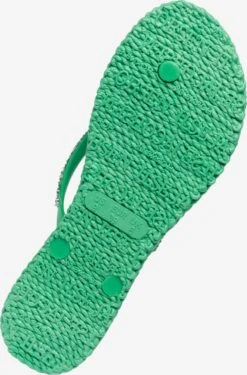 ILSE JACOBSEN Slippers Teenslipper CHEER Dames Groen -Ilse Jacobsen e621cb93ee1be2fbd8883c79e9b4dd91