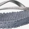 ILSE JACOBSEN Slippers Teenslipper Cheerful Dames Zilver -Ilse Jacobsen e783b1a6a9c375c4b34b31955505f9e8