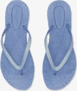 ILSE JACOBSEN Slippers Teenslipper Cheerful 01 Dames Lichtblauw -Ilse Jacobsen e9039fb12e7b8a44245d95a41486c933