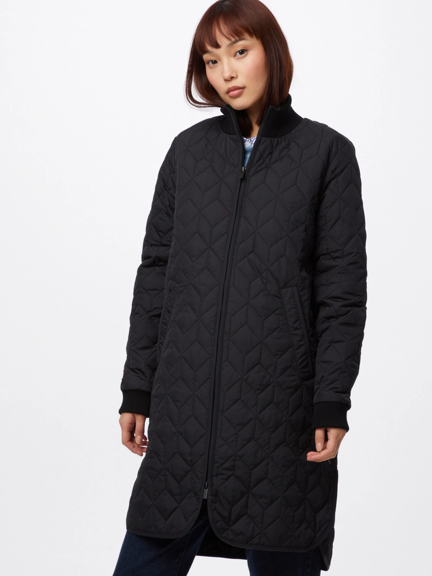 ILSE JACOBSEN Tussenmantels Tussenmantel Dames Zwart 5 ILSE JACOBSEN Tussenmantels Tussenmantel Dames Zwart - Afbeelding 3