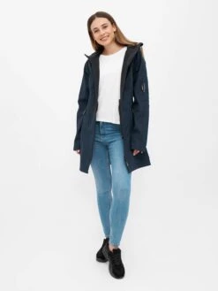 ILSE JACOBSEN Regenmantels Functionele Mantel RAIN37 Dames Blauw -Ilse Jacobsen f0c83a9a003e12b2e17637c20f94aaec