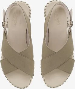 ILSE JACOBSEN Sandalen & Slippers Sandaal TULIP Dames Olijfgroen -Ilse Jacobsen f12d89dd4104fc69a4682c9934ae8112