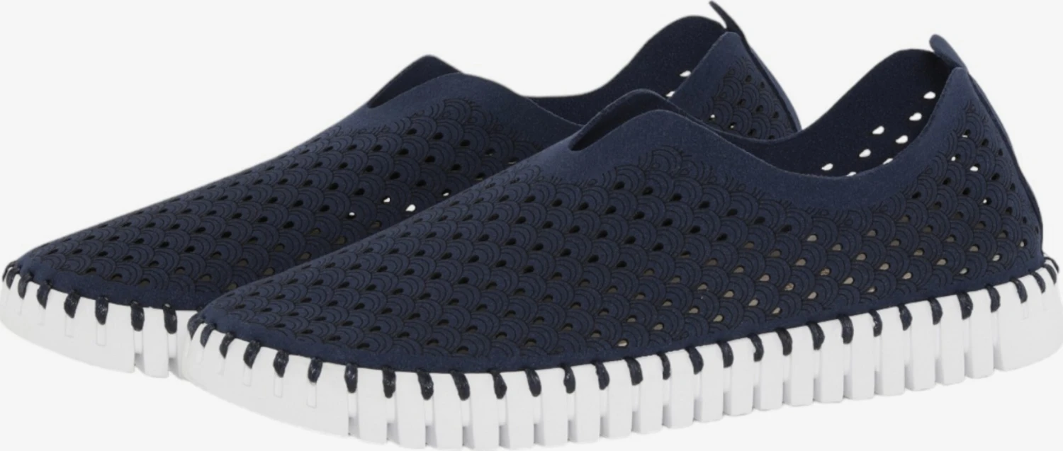 ILSE JACOBSEN Slip-on Sneakers Slip-on TULIP139 Dames Donkerblauw 4 ILSE JACOBSEN Slip-on Sneakers Slip-on TULIP139 Dames Donkerblauw - Afbeelding 2