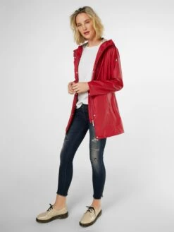 ILSE JACOBSEN Regenmantels Functionele Mantel Dames Rood -Ilse Jacobsen f61d6c66794acdf2683ff20d091f975a