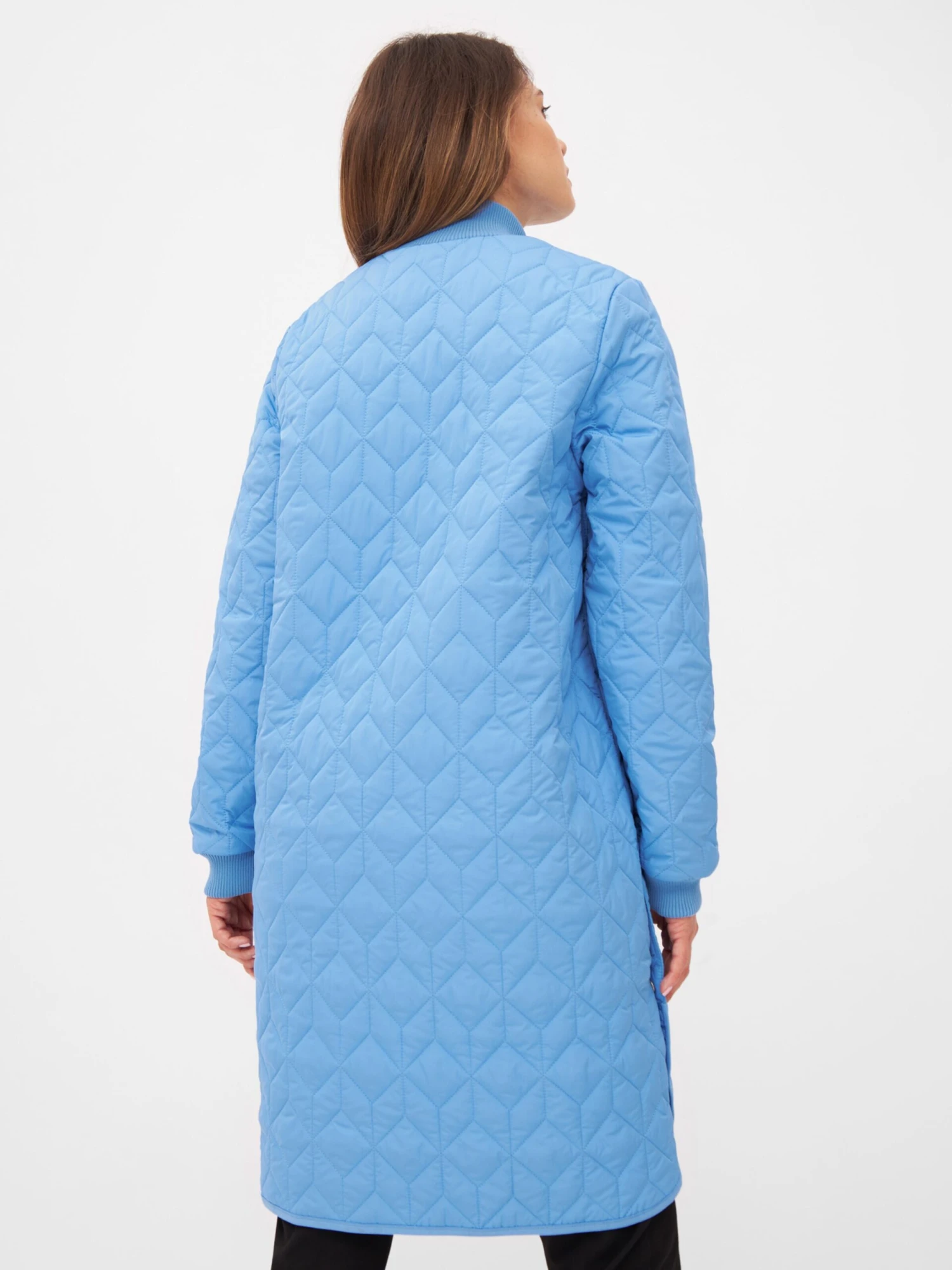 ILSE JACOBSEN Tussenmantels Tussenmantel ART06 Dames Lichtblauw 6 ILSE JACOBSEN Tussenmantels Tussenmantel ART06 Dames Lichtblauw - Afbeelding 4