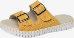 ILSE JACOBSEN Klassieke Muiltjes Muiltjes Dames Geel