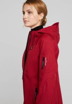ILSE JACOBSEN Functional Raincoat - Parka - Rhubarb -Ilse Jacobsen fdeafe0de66343dd87254f3c36b184e5